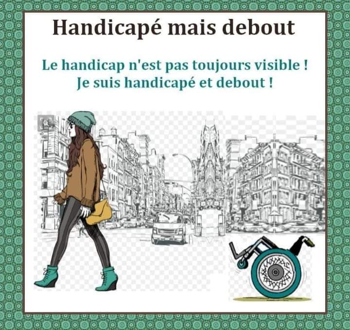 KalieDBP's tweet photo. Je suis handicapée mais debout ...
#handicapinvisible #handicap #spondylarthriteankylosante #fibromyalgie #DYS #tdah #multidys #aspergersyndrome #asperger https://t.co/X5kmFF6Bkr