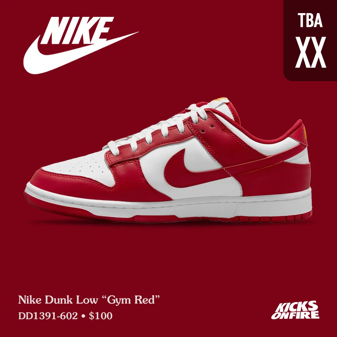 nike dunk gym red