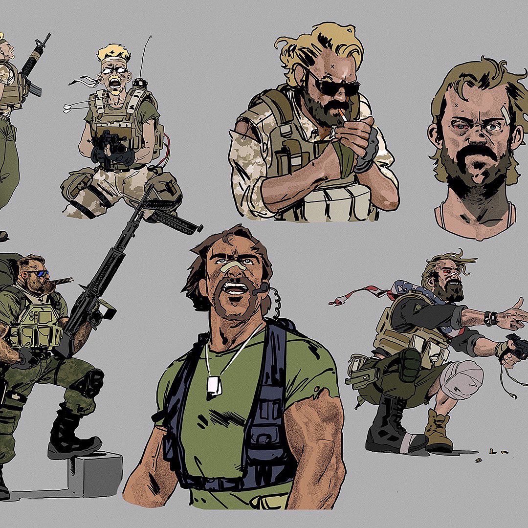 f*ck yeah. this will do some damage.

concept art: kill team kill