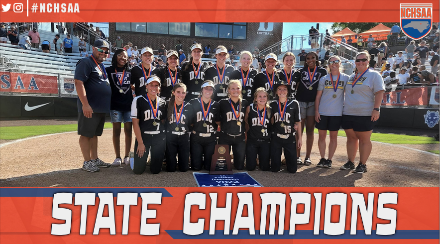 NCHSAA's tweet photo. 🚨 4A Softball State Champions: D.H Conley 🚨

MVP - Emma Adams 

#NCHSAASB https://t.co/YQce8BB0Yn