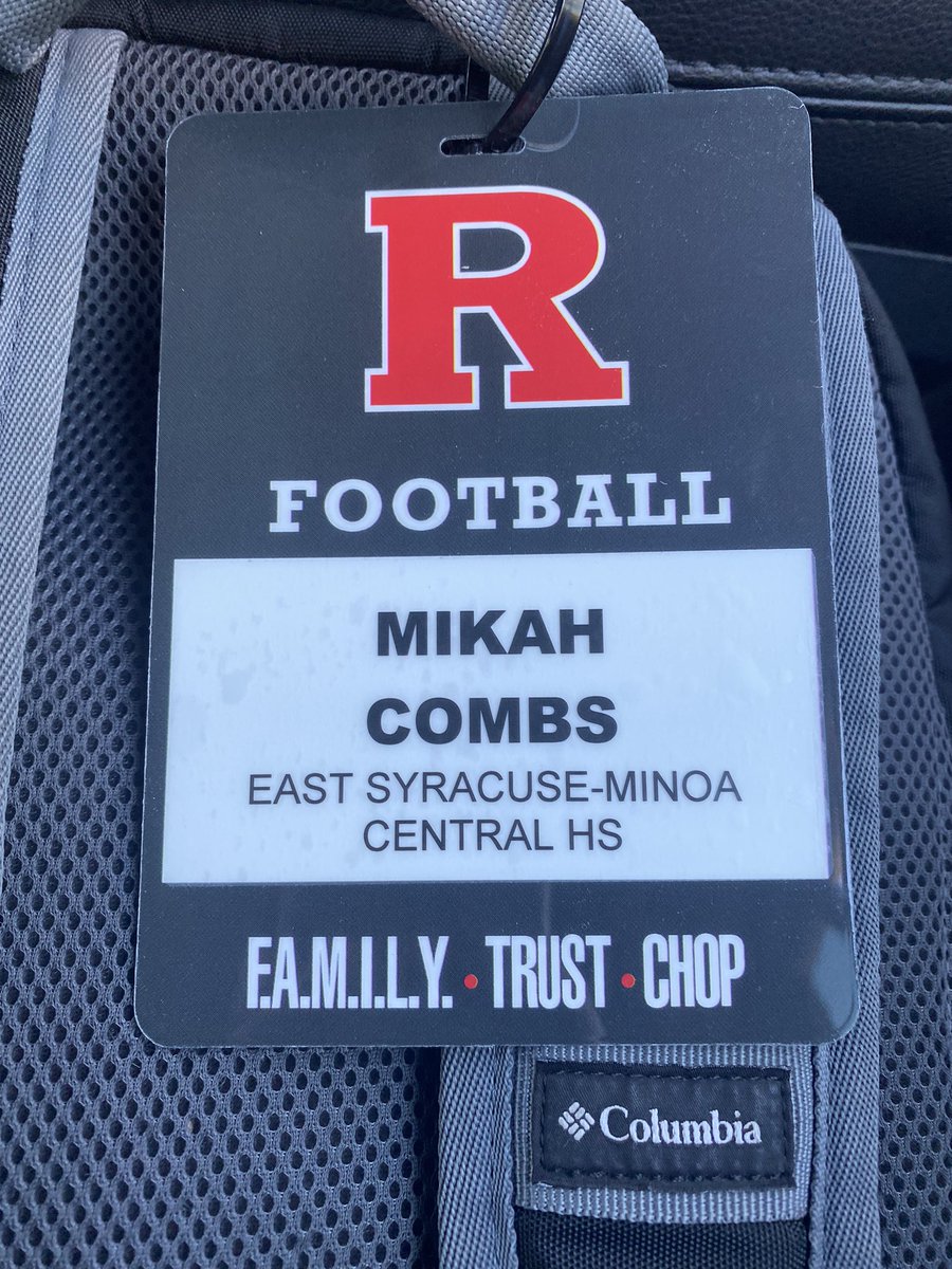 Had a great day <a href="/Rutgers/">Rutgers Football</a> camp today.  Happy I learned so much from the coaches <a href="/GregSchiano/">Greg Schiano</a>  <a href="/CoachShaw__/">Damiere Shaw</a> <a href="/Mark_Orphey/">CoachO</a> @CoachDrewRU