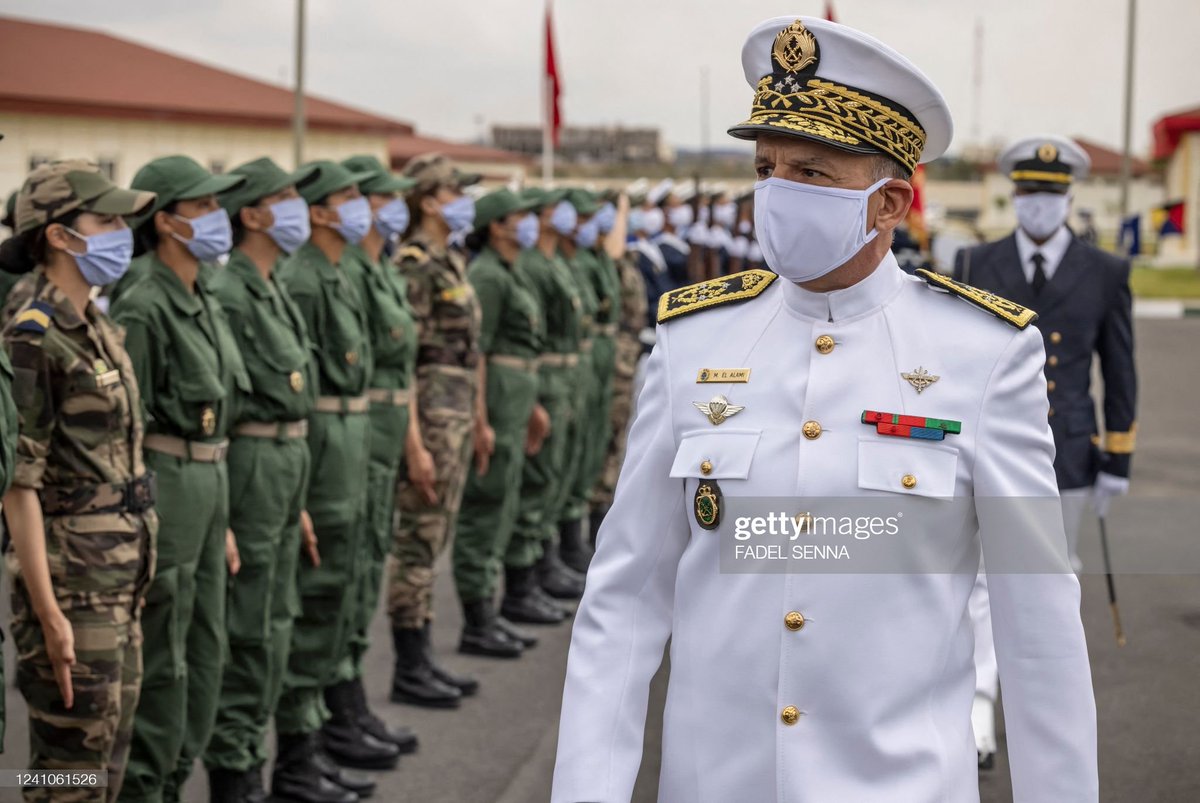KOMARMIES's tweet image. Lately, several MAF military bases across the #Kingdom #Morocco 🇲🇦 are welcoming 2022 new contingents of military #conscripts. 

Here, the Royal Moroccan #Navy inspector Mr Alami, welcomes the conscripts to the #Benslimane base, dependent on the Royal #Moroccan Navy 
#Maroc