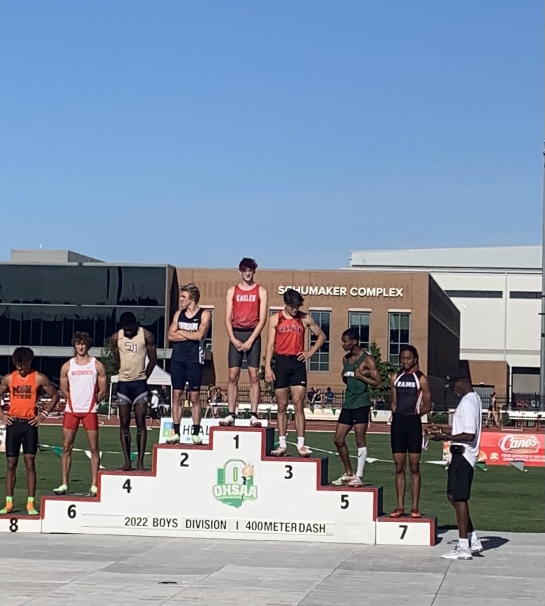 State champion! Connor Boland