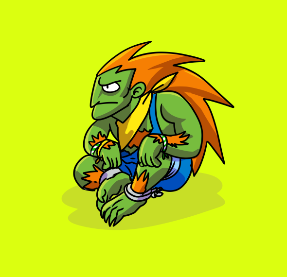 「blanka 」|daveのイラスト
