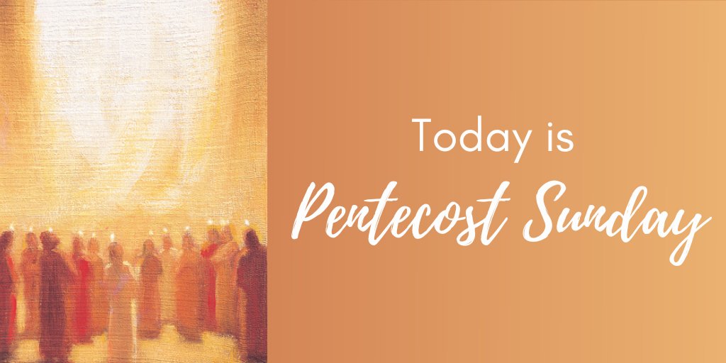 CathEdService's tweet photo. Wishing everyone a very blessed Pentecost and praying for all those who are taking their confirmation today or have been confirmed recently. May we all reflect upon the gifts of the Holy Spirit today and how we can share these gifts with others through our lives. #Pentecost https://t.co/gkhKUpPLIK