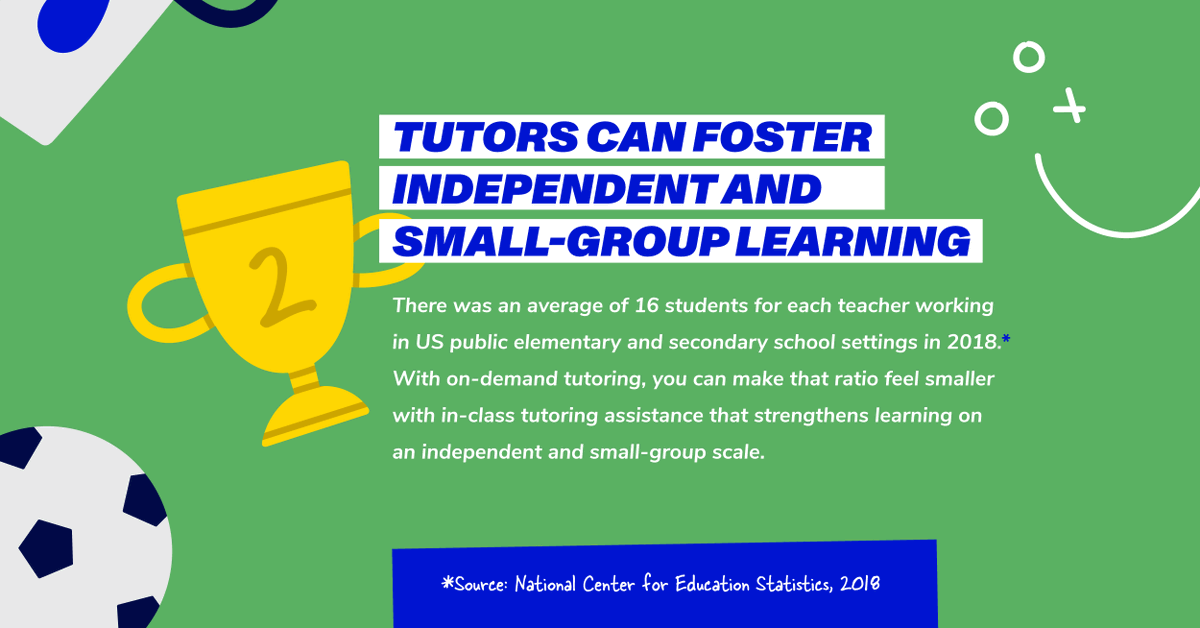 paperlearning's tweet photo. Tutors are here to be your assistant coaches 📣

Check the blog for 5 ways tutors step up to help you win, including:

🌙 after-hours support
🤝 fostering independent &amp; small-group learning
🌟extra encouragement to inspire confidence

Read the full post: https://t.co/ArTgXk0hT7 https://t.co/vSSa7PXEra