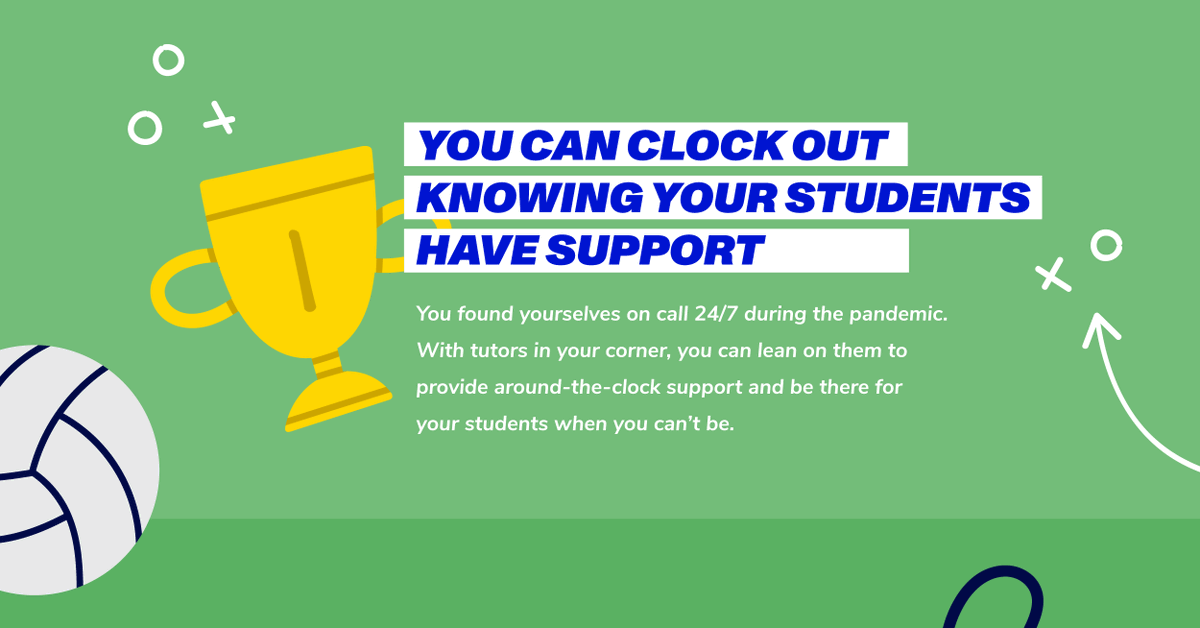 paperlearning's tweet photo. Tutors are here to be your assistant coaches 📣

Check the blog for 5 ways tutors step up to help you win, including:

🌙 after-hours support
🤝 fostering independent &amp; small-group learning
🌟extra encouragement to inspire confidence

Read the full post: https://t.co/ArTgXk0hT7 https://t.co/vSSa7PXEra