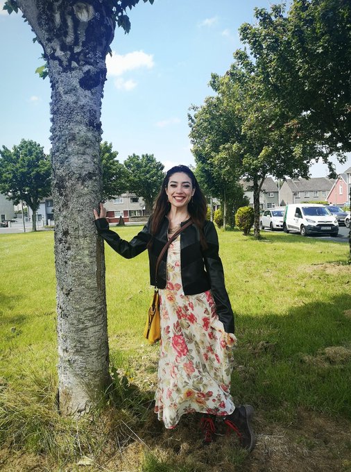 Today's outfit. Dressed for a June day in Ireland. 🍀 What do you think? https://t.co/VcwL0A1xLv<a href="/tag/newphotos"class="tags"><span>#newphotos</span></a><a href="/tag/onlyfans"class="tags"><span>#onlyfans</span></a><a href="/tag/rebeccatun"class="tags"><span>#rebeccatun</span></a>