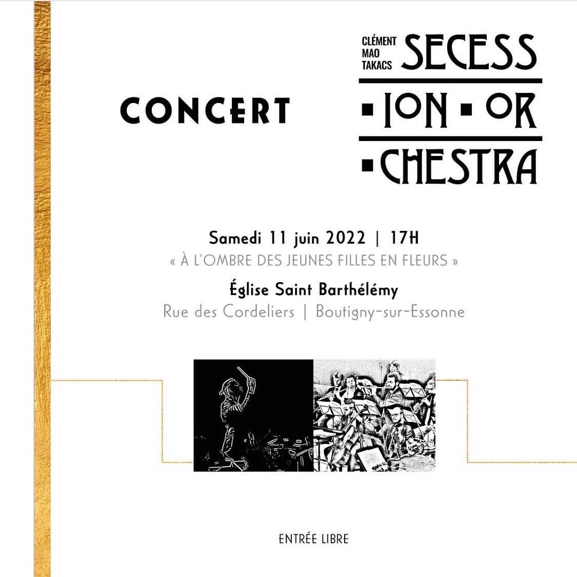 Les vendredi 10/06 (19h <a href="/PetitPalais_/">Petit Palais</a>) et samedi 11/06 (17h <a href="/Boutigny91/">Boutigny Sur Essonne</a>), <a href="/secessionorch/">SECESSION ORCHESTRA</a> célébrera #boldini et #proust, avec comme invitée la soprano #FaustineDeMonès.
Au programme : #Hahn, #Bonis, #Debussy, #Verdi, #Puccini, #Respighi, #Offenbach, #Lehár 
ENTRÉE LIBRE