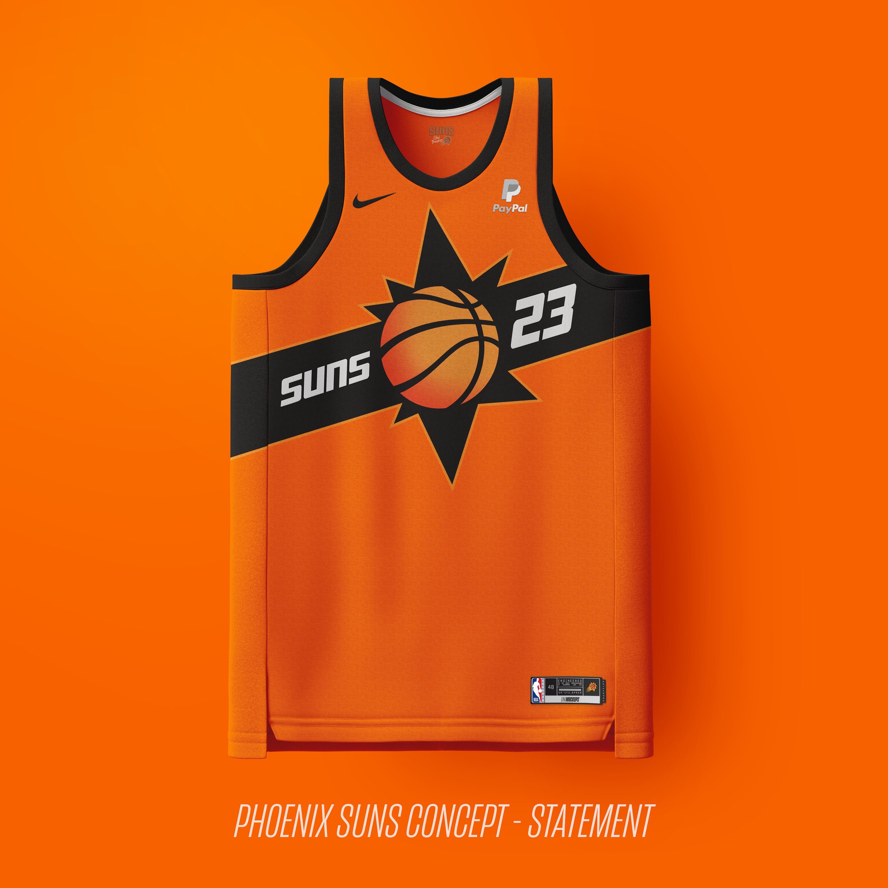 phoenix suns jersey design