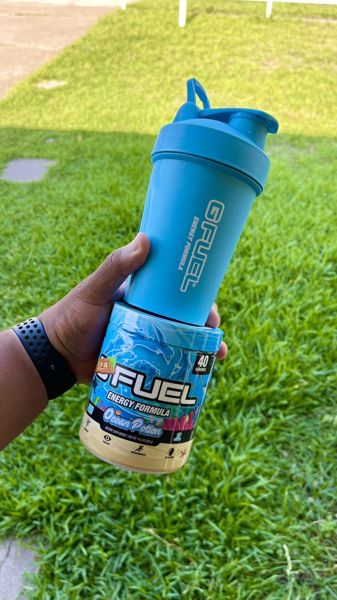 My @GFuelEnergy rewards Ocean Potion is here! 🐬 💦 🤤

@GammaLabs #GFUEL #OceanPotion