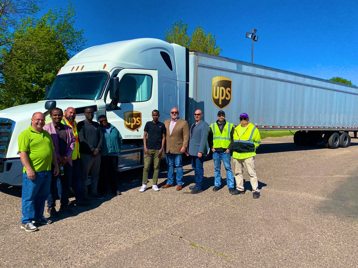 cordle_tony's tweet photo. I am excited to have started our Partnership yesterday with Dakota County Technical College (DCTC) and UPS.  @joeboyleups @bziel22 @KenSeader @MiguelR1021 @GeneWolf_ @RommelCarlson https://t.co/c67w4D48h0