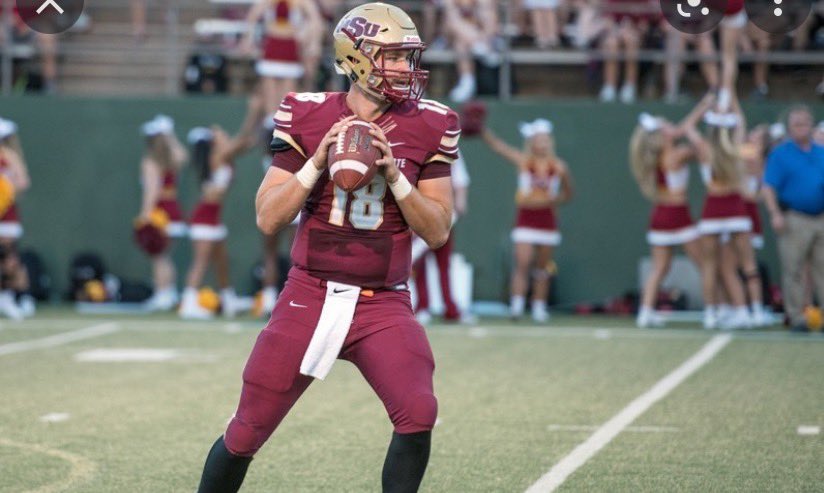 kaesmiff06's tweet photo. #AGTG after a great camp and a great conversation with @CoachJ_Miller at the #DFWShowcase, I am blessed to receive an offer from @MSUTexasFB 
#StangGang 
#24Strong 
@coachhennigan51 
@3rdCoastPassing 
@HokaHeyFootball https://t.co/mFxIfG5zhg