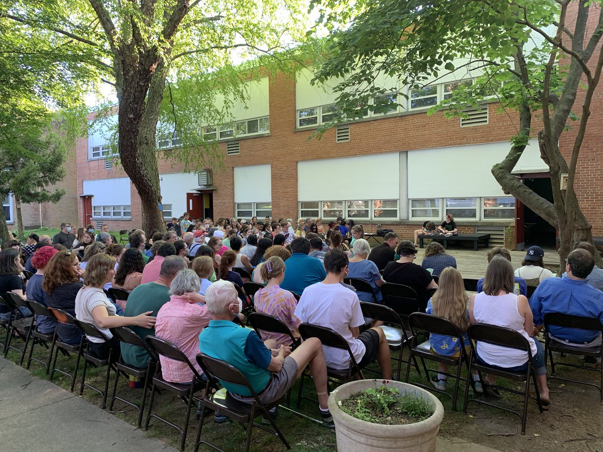 Eastern’s Drama Club’s production of Shakespeare’s Much Ado About Nothing is under way! Beautiful night for the Bard! <a href="/MCPS/">MCPS</a>