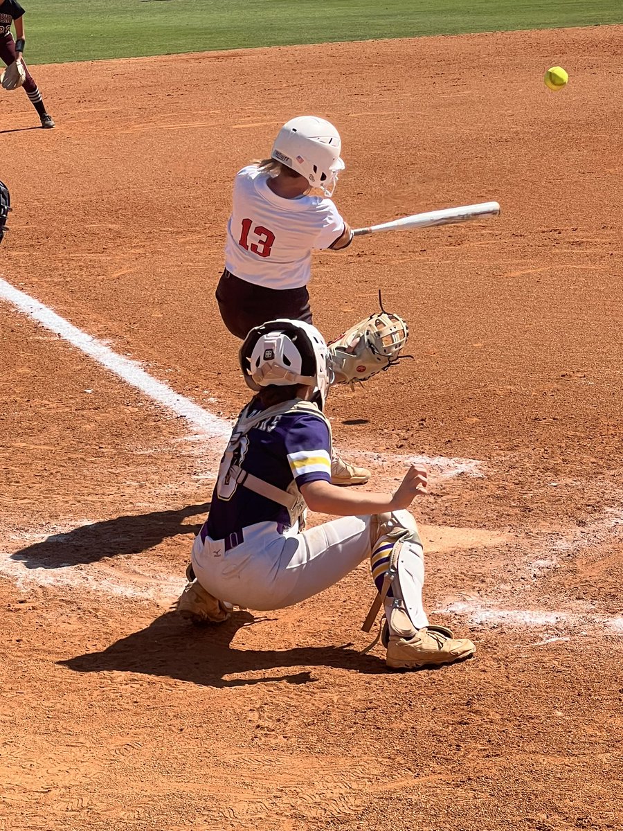 sball_DC's tweet photo. Congratulations to Savannah Wilbanks on going 2-2 in the MAC North/South All-Star game today!! The North split with the South, each winning one game. Great job representing DC, Savannah!! 💜🥎 https://t.co/Yhr7LWGHeH