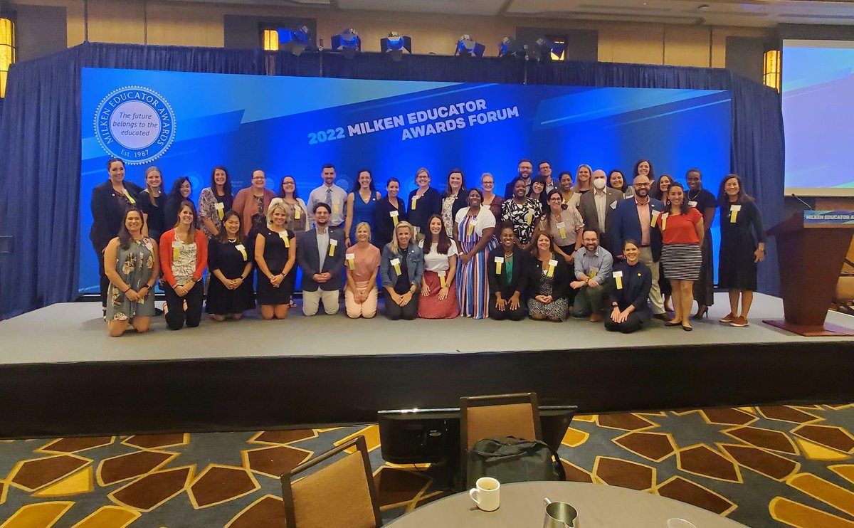 Milken Educator Awards, Class of 2021 #milkeneducators #education #teacher #be10%bolder