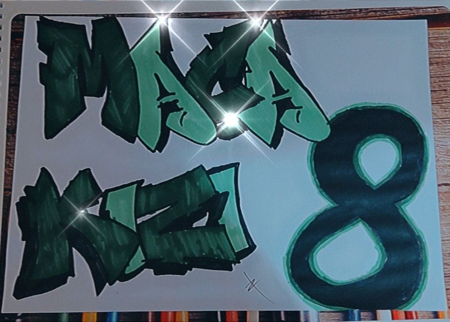 maviibulut6's tweet photo. İşte bu yaptığım grafitilerin en özeli...
#Maçakızı8 
#macakızı8 https://t.co/h849TDOVhV