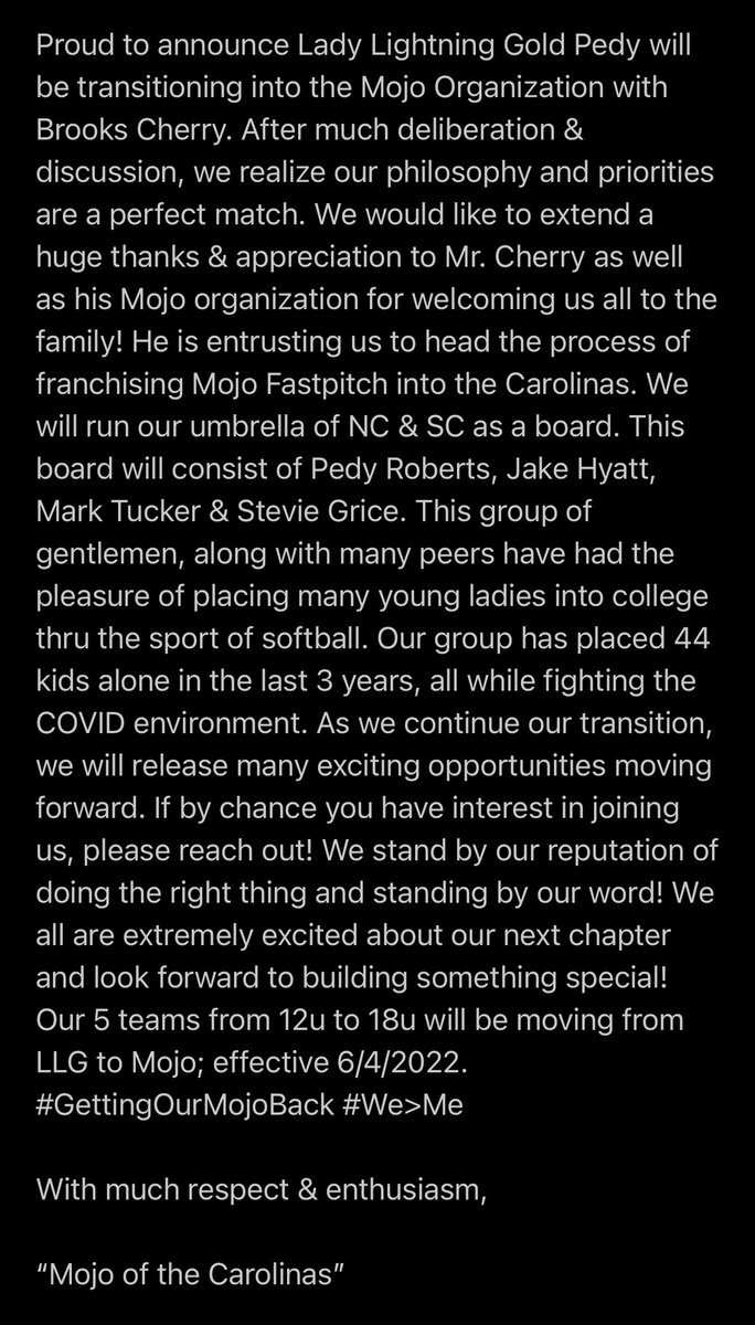 Mojo_Carolinas's tweet photo. https://t.co/6dQ9RQOGEB