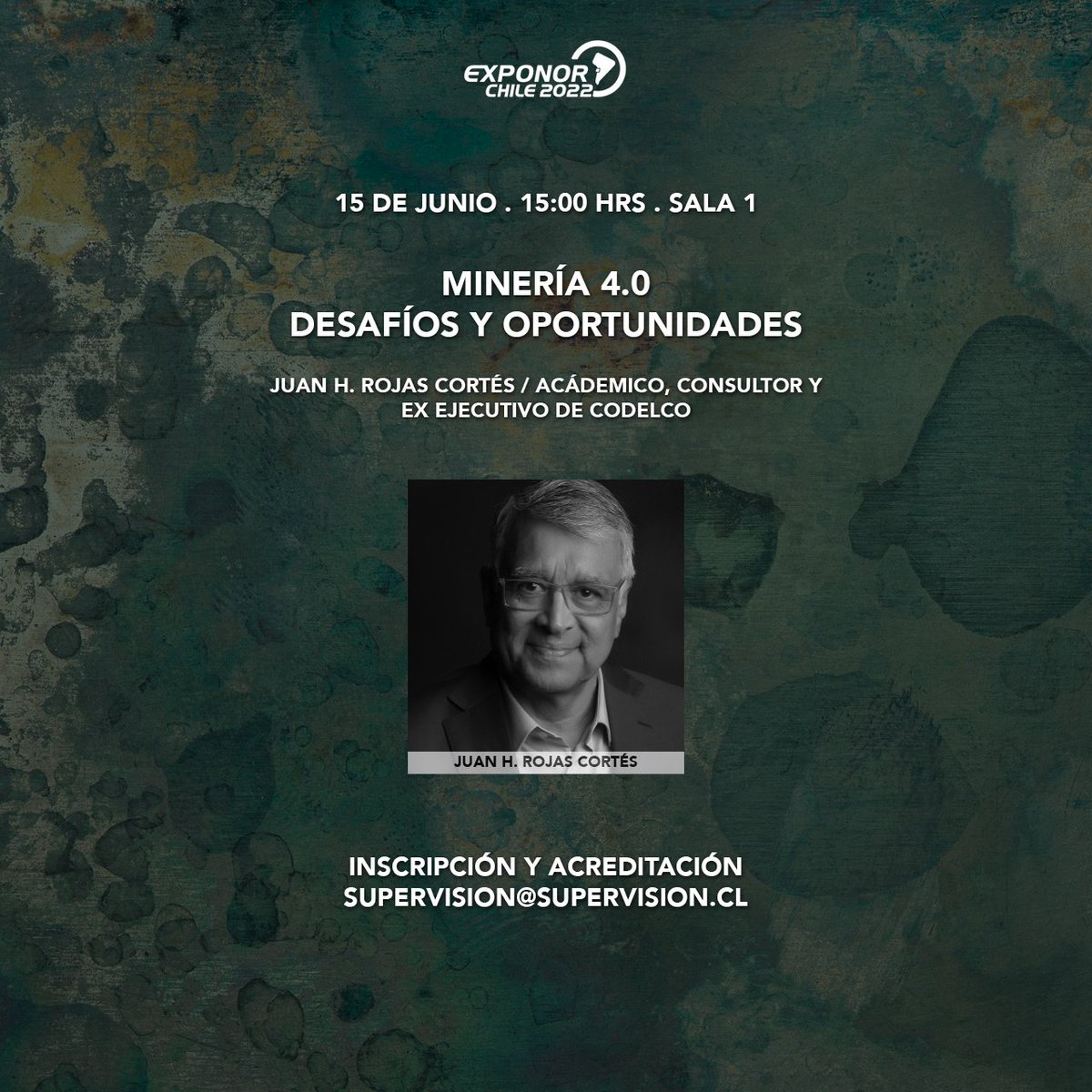 Este año, los y las Profesionales de Chuquicamata estaremos en Exponor 2022. !Ven a visitarnos y conoce la labor de nuestra supervisión!
13 a 16 de junio, Pabellón Cobre, Stand 87
<a href="/exponorcl/">EXPONOR CHILE</a>