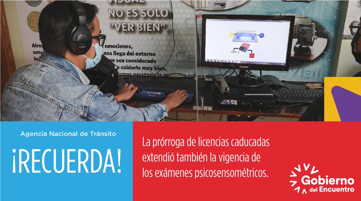 ANT_ECUADOR's tweet photo. Continúa vigente la prórroga para conducir con licencia caducada. Recuerda llevar el turno impreso. Además, los exámenes psicosensométricos no pierden vigencia. 

#ServiciosANT https://t.co/dPovIUbHoQ