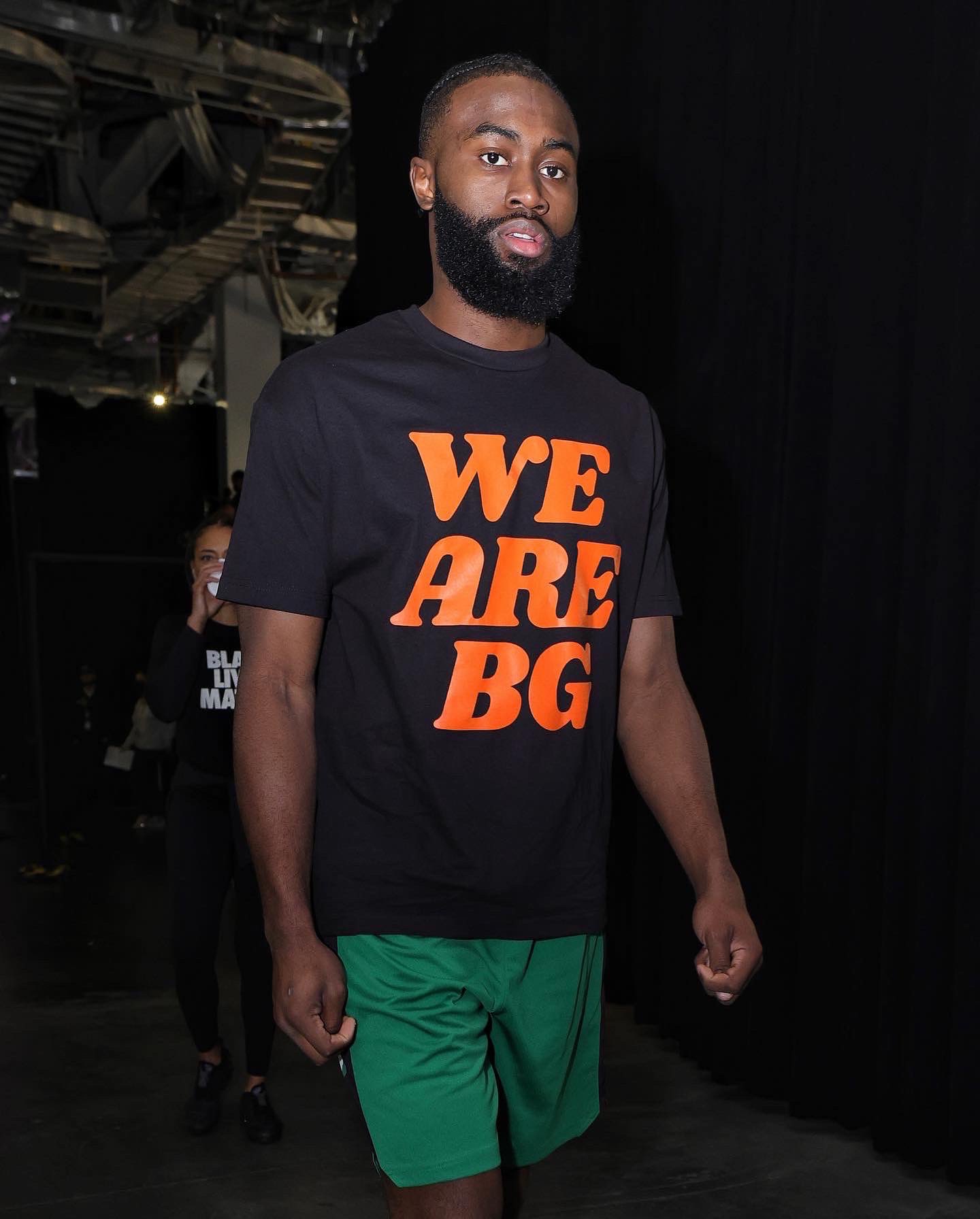 Celtics Wear 'WE ARE BG' Shirts to Show Support for Brittney