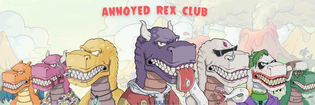 lumpycatnft's tweet photo. @Bubble_Enjoyer @AnnoyedRexClub Welcome to the @AnnoyedRexClub 😎 

#rawr #gengeng #annoyedRex #bluechipNFT https://t.co/MzspkrqjtJ