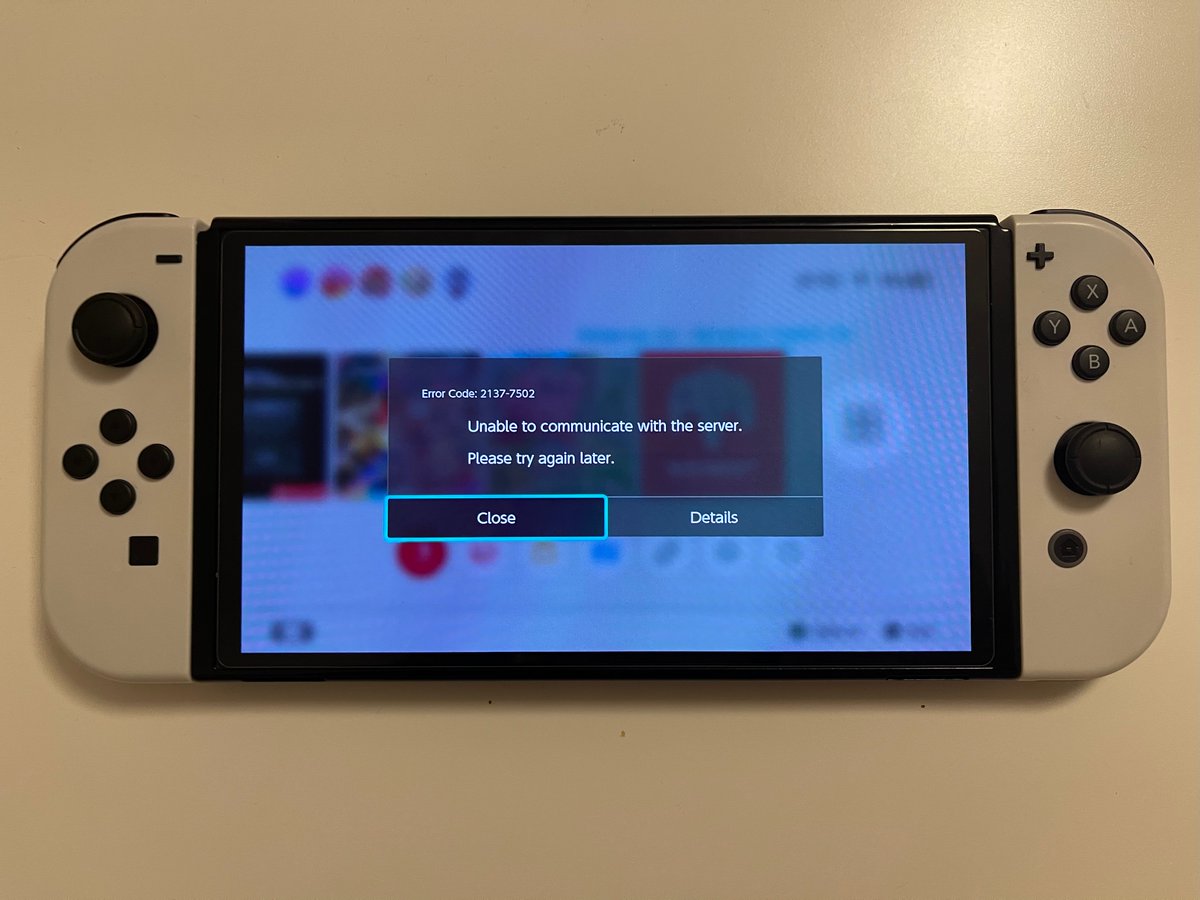 HyLily2's tweet photo. Thank you Nintendo, very cool (servers down oh well) https://t.co/svZxY0thpH