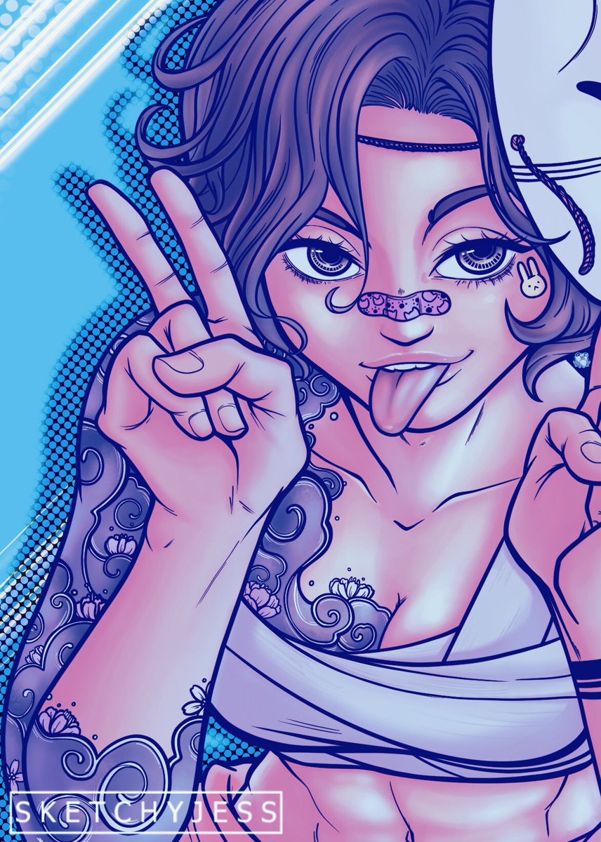 SketchyJes's tweet photo. Needed a warm up and decided to finish up this old WIP. https://t.co/jJr6nUCQet