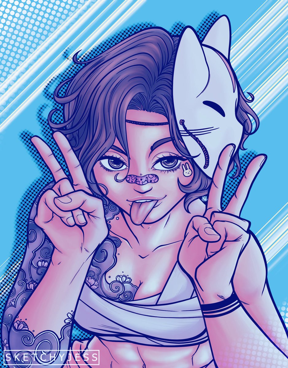 SketchyJes's tweet photo. Needed a warm up and decided to finish up this old WIP. https://t.co/jJr6nUCQet
