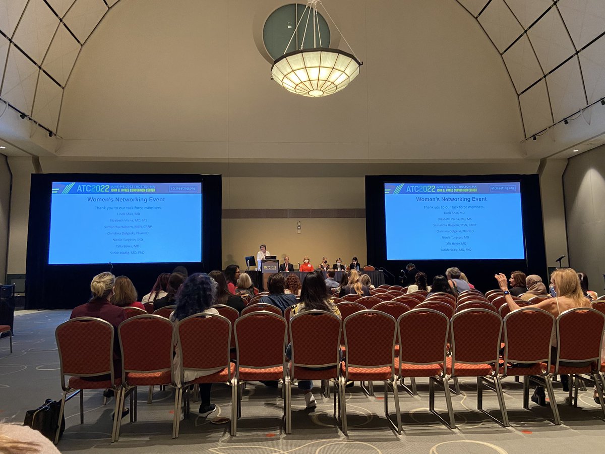 Enjoying the <a href="/ATCMeeting/">AmericanTransplantCongress</a> Women’s Networking Event. A wonderful way to kick off the start of the conference for me! #ATC2022 #Boston