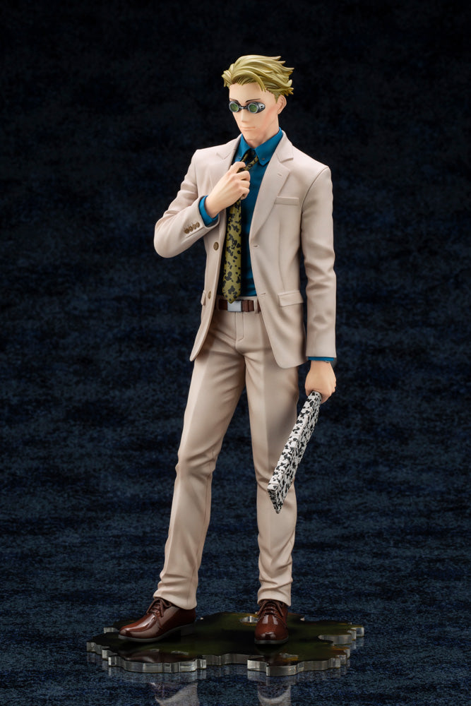 ShopCrunchyroll's tweet photo. "I hate working overtime, so let's finish this quickly." ⌚

Kento Nanami from "JUJUTSU KAISEN" joins Kotobukiya's ARTFX J figure series! 🔥

GET: https://t.co/VwvpXuQ2xn https://t.co/W4vUR0VNmm