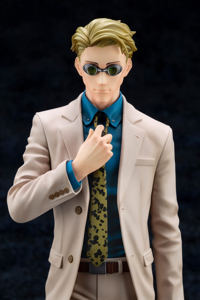 ShopCrunchyroll's tweet photo. "I hate working overtime, so let's finish this quickly." ⌚

Kento Nanami from "JUJUTSU KAISEN" joins Kotobukiya's ARTFX J figure series! 🔥

GET: https://t.co/VwvpXuQ2xn https://t.co/W4vUR0VNmm