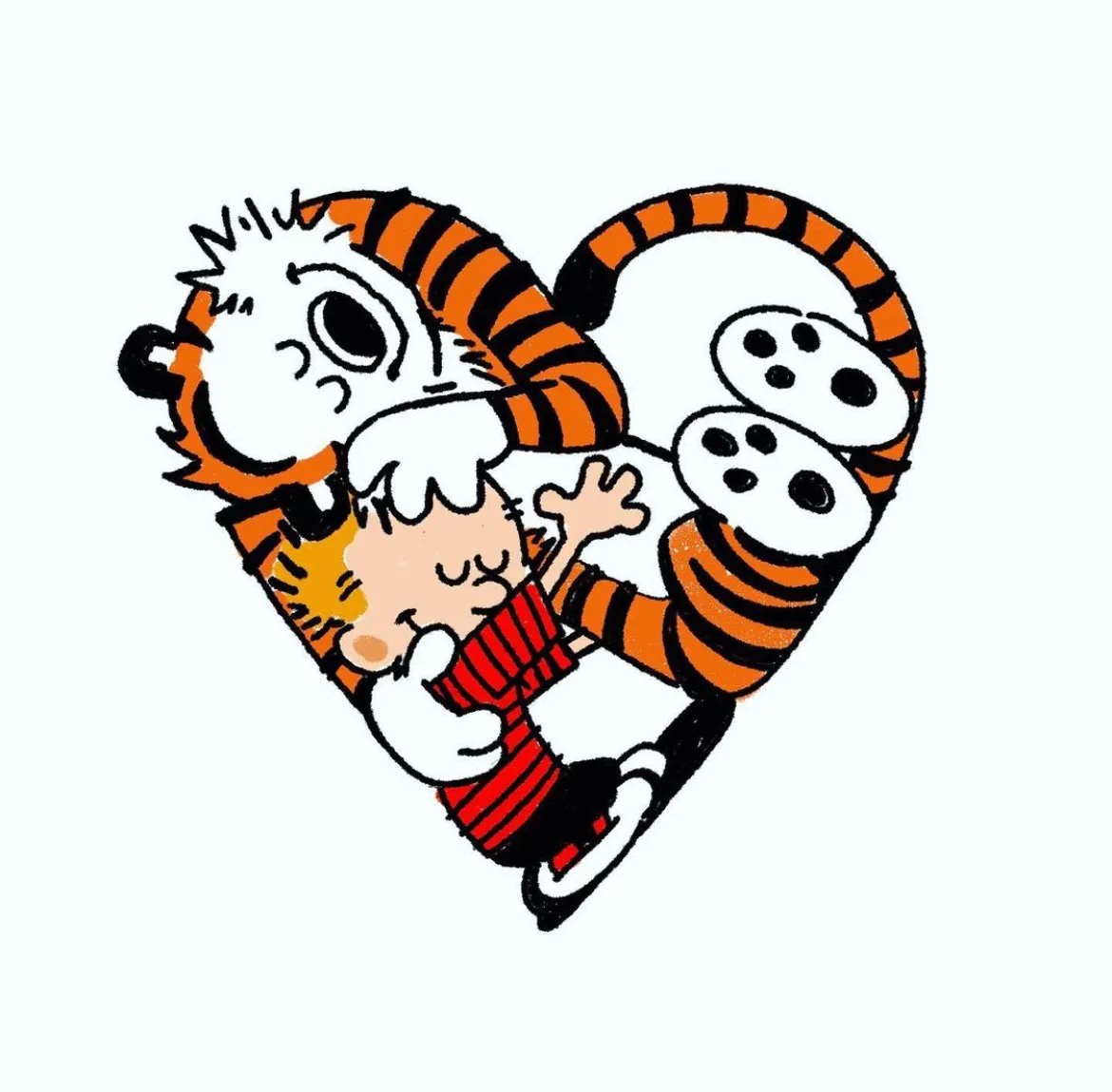 Calvinn_Hobbes's tweet photo. ❤️ #CalvinandHobbes https://t.co/7s9oWmLuyw