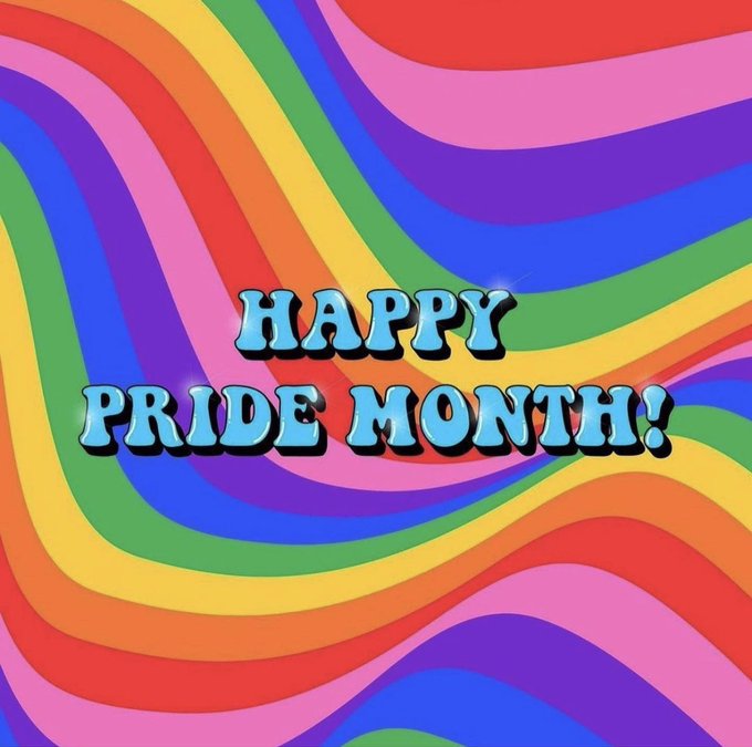 3 pic. Happy pride month ?❤️ https://t.co/bZ1fsVWRIM
