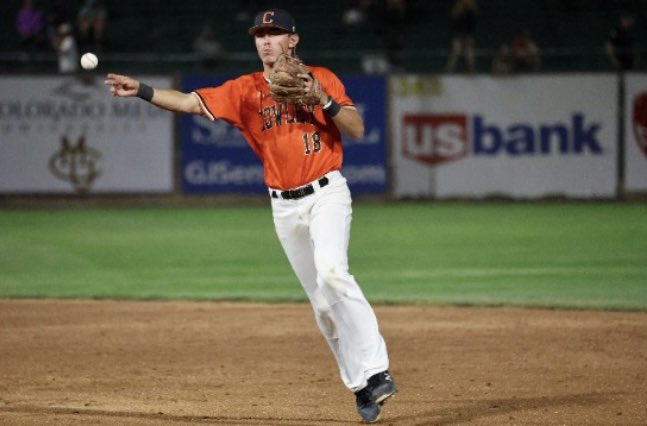 shannoneotoole's tweet photo. When he was just 6 years old, we brought him to his first JUCO World Series to watch the Cowley Tigers! Tonight he will take the field as a @BaseballCowley player to compete for a National Championship! Go make your dreams come true HadO! 🧡⚾️🖤 #TigerMagic #BB4L https://t.co/f4ZCH9dHyP