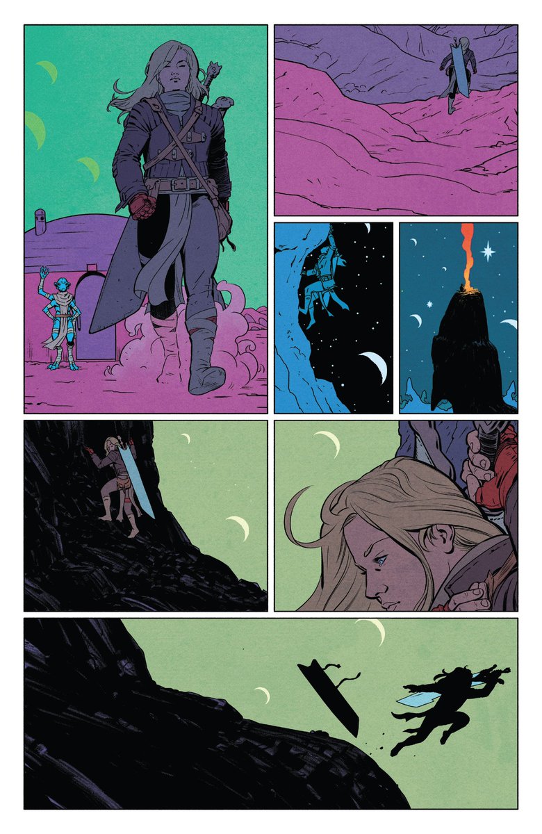 Mandyleh's tweet photo. Carol with a monster slaying Greatsword, thats the tweet #CarolCorps https://t.co/B8BcZYXZbR