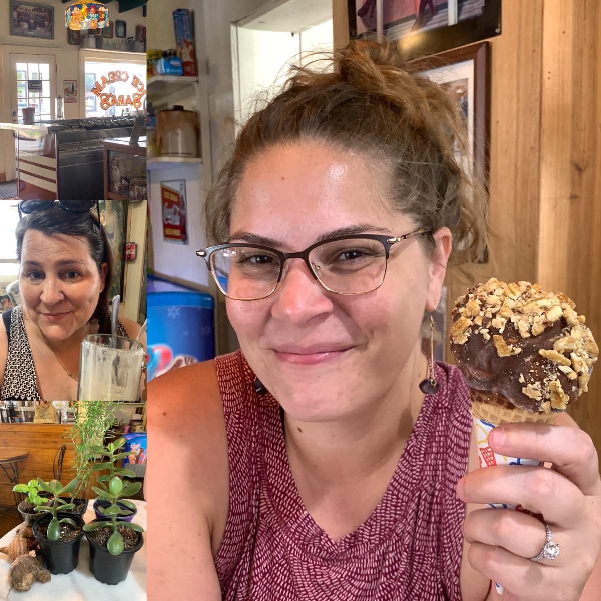 314UXHolly's tweet photo. Nerd club Airbnb weekend with amazing gal pal @amilladesign. We have stuffed our faces with yummy food, geeked out on research, explored the historic town of Ste. Genevieve and we are about to visit the cemetery for spooky fun. #NerdClub https://t.co/rV4VEvQ8om