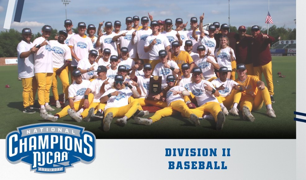 History: 𝑴𝒂𝒅𝒆

No. 1 Pearl River captures its first-ever 2022 #NJCAABaseball DII World Series title after defeating No. 2 Madison in the deciding game, 7-2. 

The Wildcats will be returning to Poplarville, MS with some hardware 🏆

njcaa.org/sports/bsb/202…
