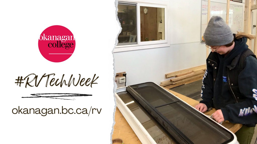 tradesOC's tweet photo. Travel farther with your career, become an RV Service Technician!
Entry-level training includes a 2-week #industry work placement anywhere in B.C. so students can experience learning in different #shop environments and experience a variety of #leadership styles.
#RVTechWeek https://t.co/yTWe1gK2IK