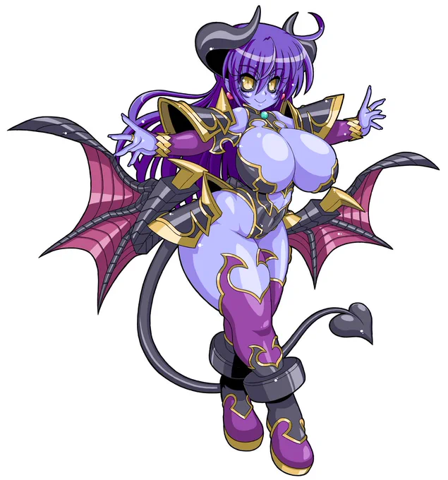 プロジェクトSKG
俺が結構な頻度で描くキャラの一人、魔将軍アスタロット
単純にデザインという点だけで見ればモリガンの上位互換と言えなくもないのだが…10年の歴史と想いの差を埋めることはやはり難しいのだ
(˘∪˘) 
