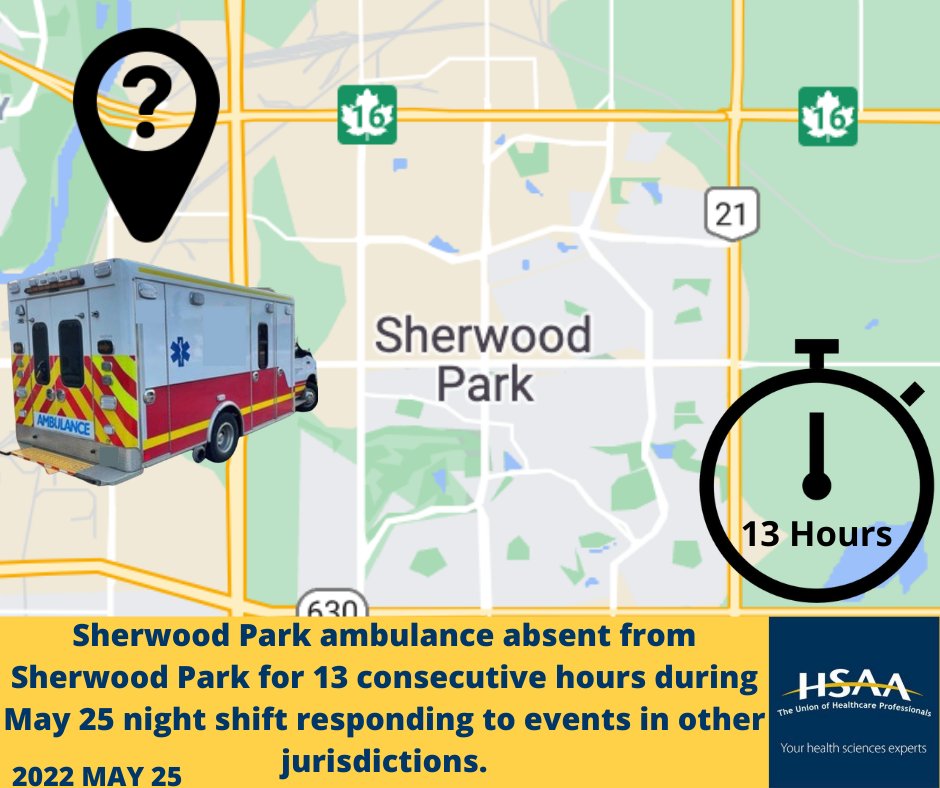 HSAAlbertaEMS's tweet photo. #HSAAEMS #GoneForHours #SherwoodPark #Shpk #ableg #ABHealth #AHS #yourEMS https://t.co/IKTtnoTszx