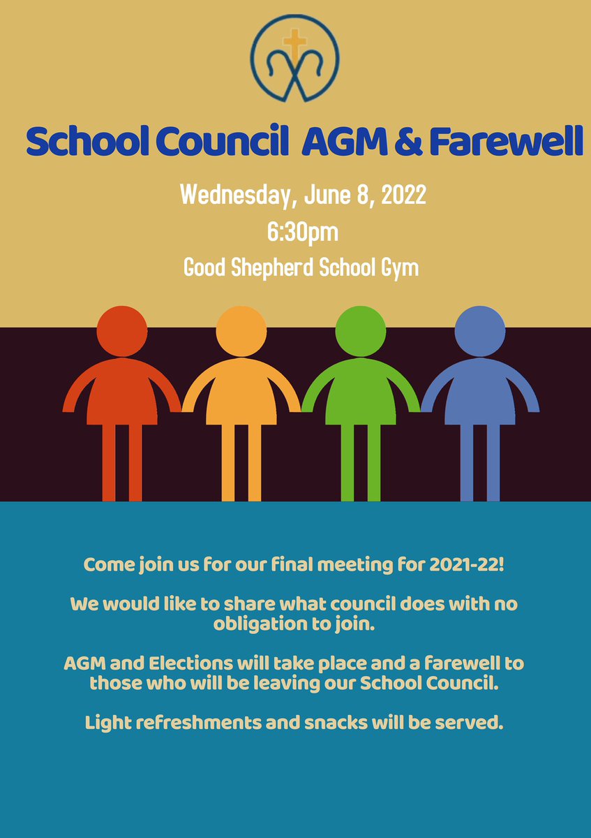 GoodShepherdYMM's tweet photo. School Council AGM and Farewell, #LeadLikeaShepherd @GoodShepherdYMM @fmcsd https://t.co/xhDuupQAMC