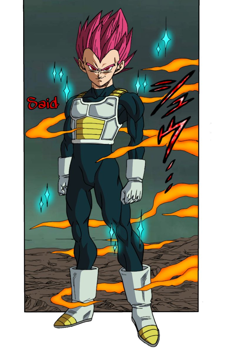 blaze_said's tweet photo. Vegeta GOD literalmente

Muy buenas, le dí color a la presentación de Vegeta Ssj God del manga de Dragon Ball Super.
Espero les guste:D

#DragonBall , #vegeta , #SsjGod , #VegetaSsjGod , #DragonBallSuperSuperHero , #DragonBallSuper https://t.co/OaqiwnFIXS