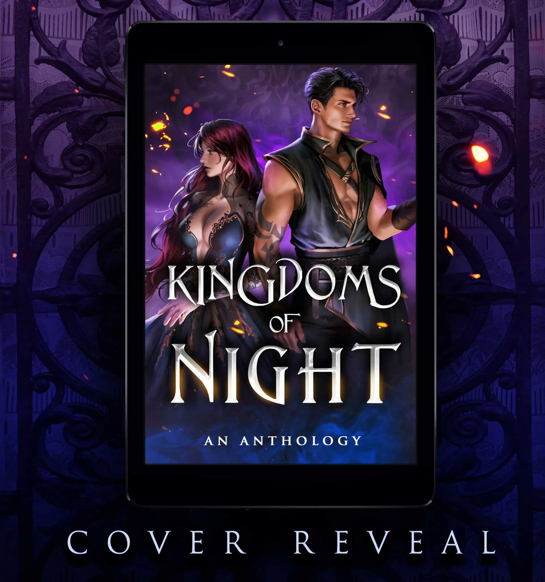 #CoverReveal Excited to announce OF WEREWOLVES AND WITCHES, 1st in a #fantasyromance trilogy w/ <a href="/jessicabfry/">Jessica M. Butler/J.M. Butler</a> coming out in the #KingdomsofNight anthology! Grumpy loner werewolf from #BladeAndRoseSeries meets no-nonsense poisoner from #TueRahChronicles. buff.ly/3md8Uuz