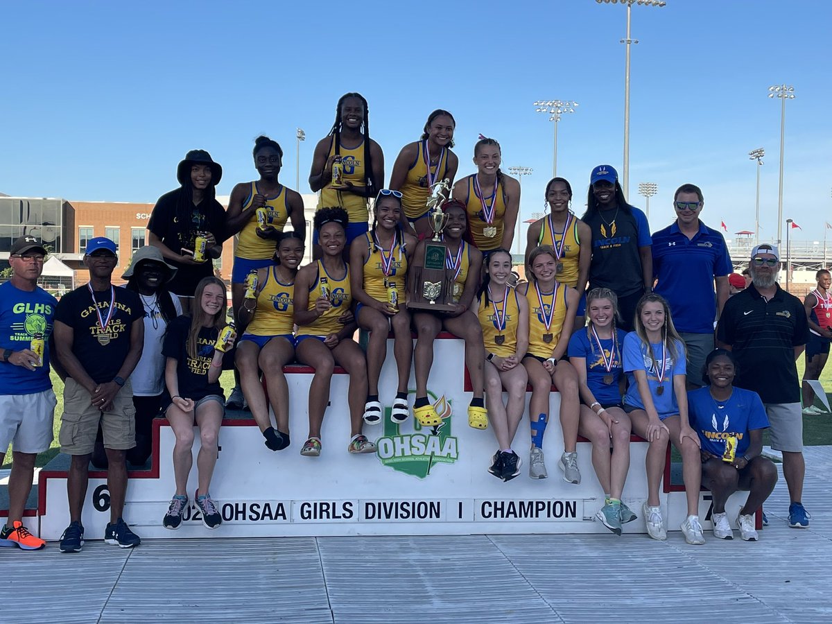 GLHS_Athletics's tweet photo. @LadyLionsTrack are DIVISION I STATE CHAMPIONS!!!! #WeAreLions https://t.co/gzU3iyAC7D
