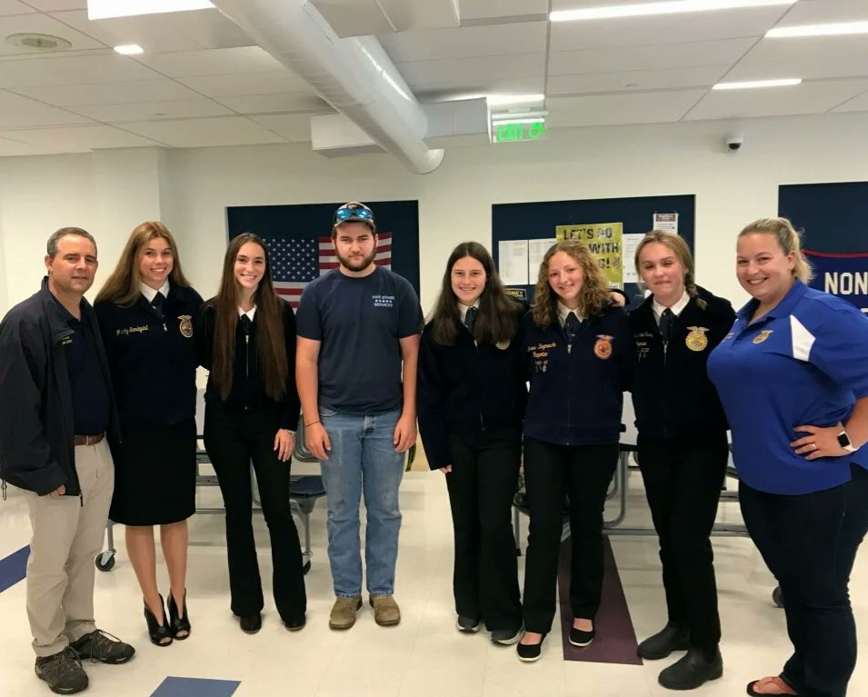 valley_ed's tweet photo. R.Ryan, C.Bosio, C.Sorrell, &amp; M.Casey placed 1st in the Ag Communication CDE. J.Cuccia placed 1st in prepared public speaking. W.Starr placed 1st in the Safe Equipment Operation CDE. 
All students are moving on to the Nat'l Competition in Indy this fall!
Congratulations!! @hvrhs https://t.co/8F1oozefTG