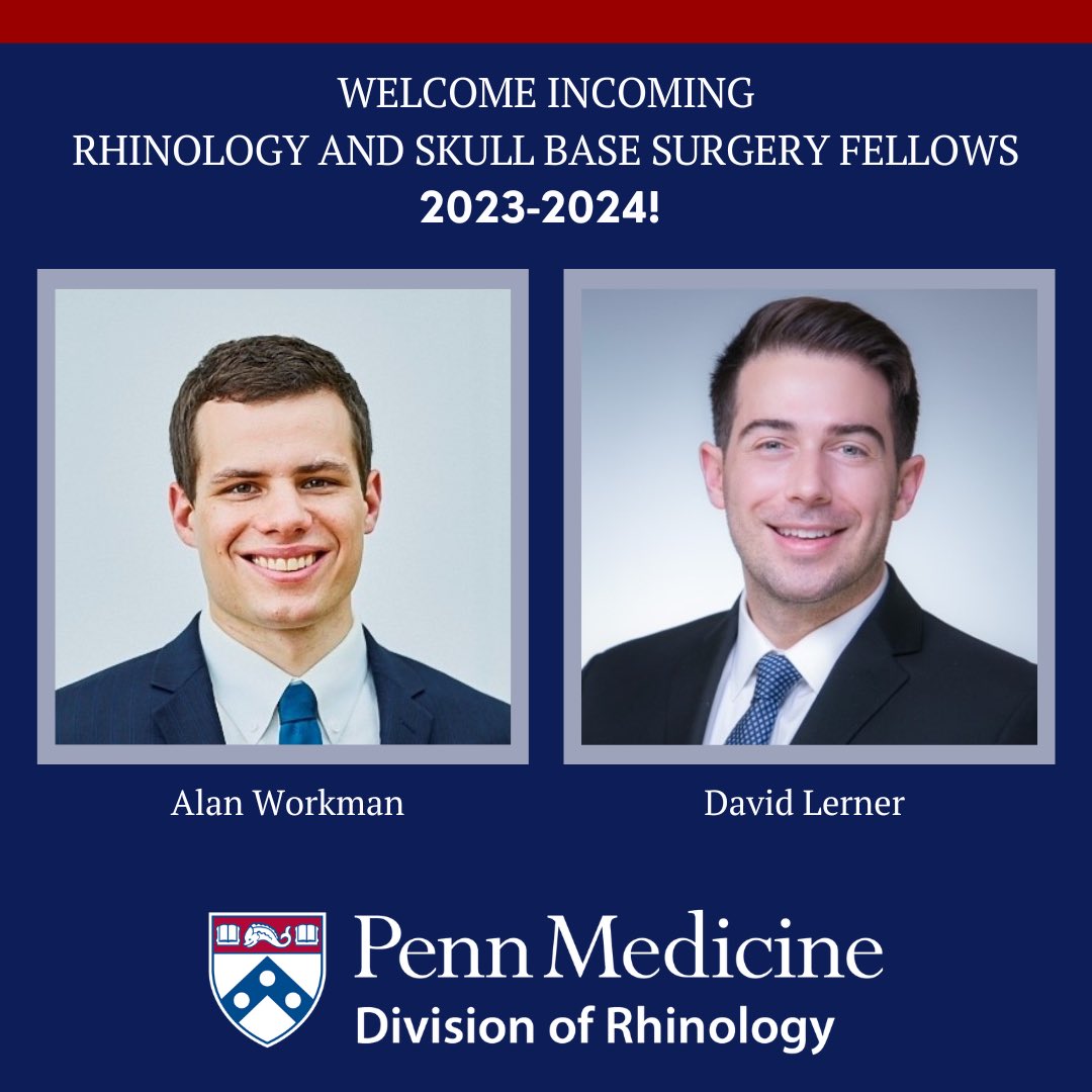 Penn Rhinology tweet media