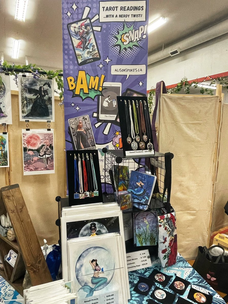 TheEagle973's tweet photo. The Earth Shine Spirit Fair is today at The K'ómoks Band Hall until 5 pm. Get psychic readings, find cool nerdy tarot cards and more! - Jake #Comox #Courtenay #EarthShine #SpiritFair https://t.co/bOiO74MQIj
