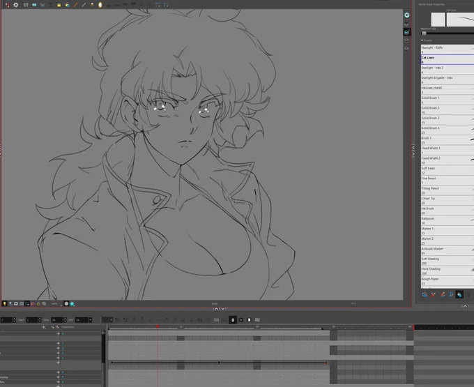 On Monday at 1pm, CST I'll be discussing a bit about retro anime and animation with good bud @Zebirdbrain talking about the ins and outs of Toon Boom Harmony, a bit of personal backstory, inspo, and current workflow. 

Register at the link below!
https://t.co/Ic07MBLqEP https://t.co/cUykSxrpxg 