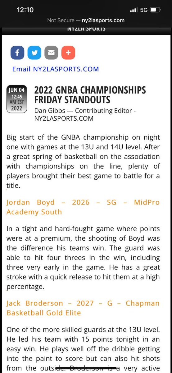 Outstanding job! @Jordanboyd_2026 Future Edwardsville Tiger 🐅🏀 ny2lasports.com/article_one.as…